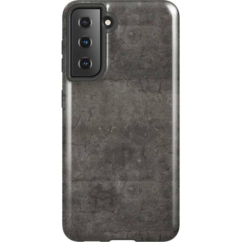 Dark Iron Grey Concrete Galaxy S21 5G Pro Case