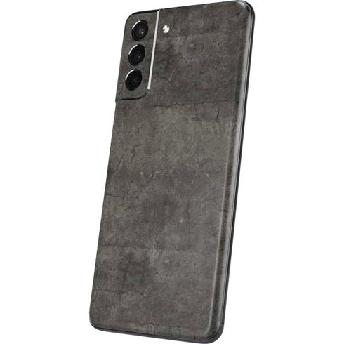 Dark Iron Grey Concrete Galaxy S21 5G Skin