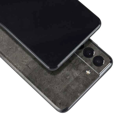 Dark Iron Grey Concrete Galaxy S21 5G Skin