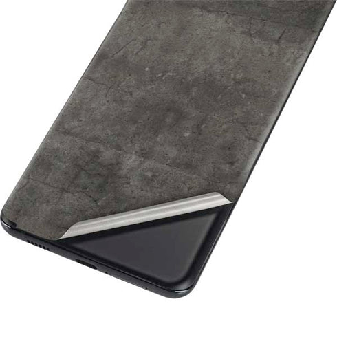 Dark Iron Grey Concrete Galaxy S21 5G Skin