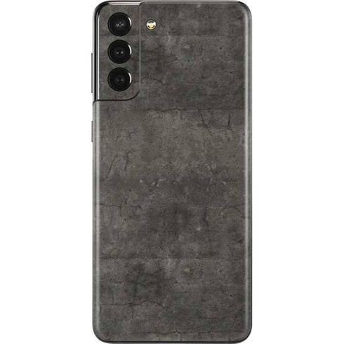 Dark Iron Grey Concrete Galaxy S21 Plus 5G Skin