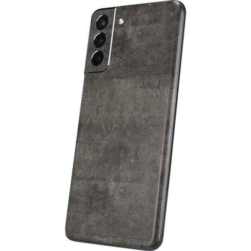 Dark Iron Grey Concrete Galaxy S21 Plus 5G Skin