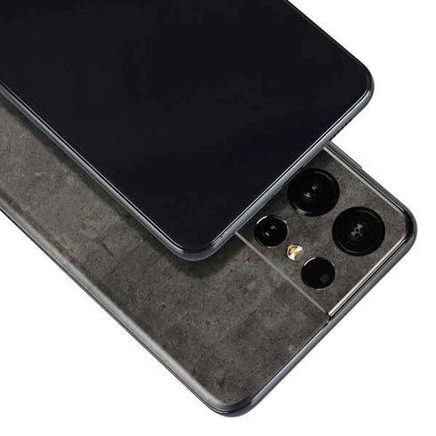 Dark Iron Grey Concrete Galaxy S21 Ultra 5G Skin