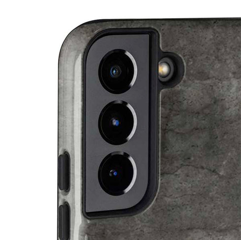 Dark Iron Grey Concrete Galaxy S22 Plus Pro Case