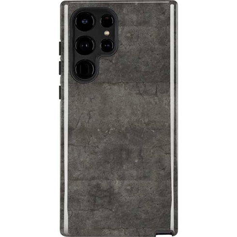 Dark Iron Grey Concrete Galaxy S22 Ultra Pro Case