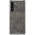 Dark Iron Grey Concrete Galaxy S23 Plus Clear Case