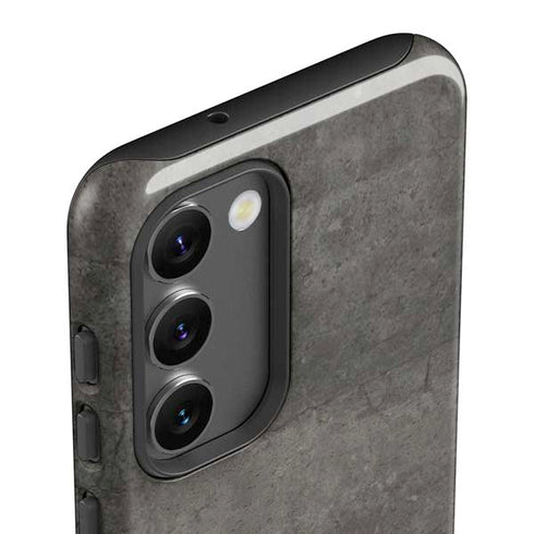 Dark Iron Grey Concrete Galaxy S23 Plus Pro Case
