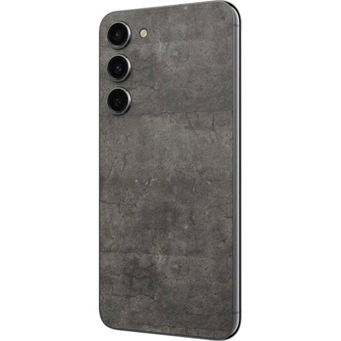 Dark Iron Grey Concrete Galaxy S23 Plus Skin