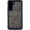 Dark Iron Grey Concrete Galaxy S23 Plus Waterproof Case