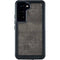 Dark Iron Grey Concrete Galaxy S23 Waterproof Case