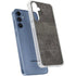 Dark Iron Grey Concrete Galaxy S24 Clear Case