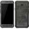 Dark Iron Grey Concrete Galaxy S7 Active Skin