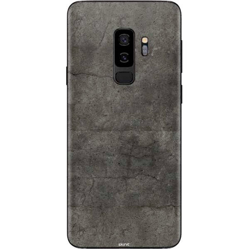 Dark Iron Grey Concrete Galaxy S9 Plus Skin