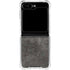 Dark Iron Grey Concrete Galaxy Z Flip5 5G Clear Case