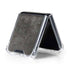 Dark Iron Grey Concrete Galaxy Z Flip5 5G Clear Case