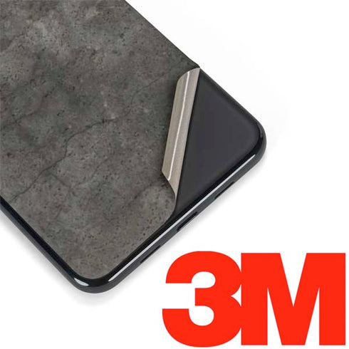 Dark Iron Grey Concrete Google Pixel 3a XL Skin