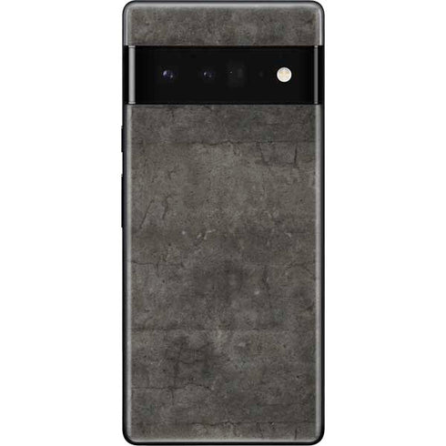 Dark Iron Grey Concrete Google Pixel 6 Pro Skin