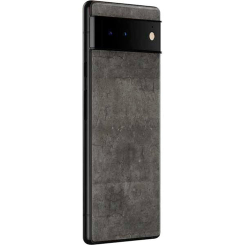 Dark Iron Grey Concrete Google Pixel 6 Pro Skin