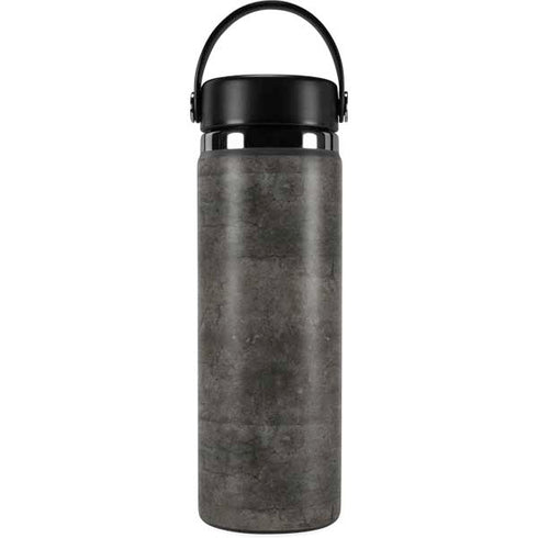 Dark Iron Grey Concrete Hydro Flask 20oz Wide Mouth Skin