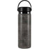 Dark Iron Grey Concrete Hydro Flask 20oz Wide Mouth Skin