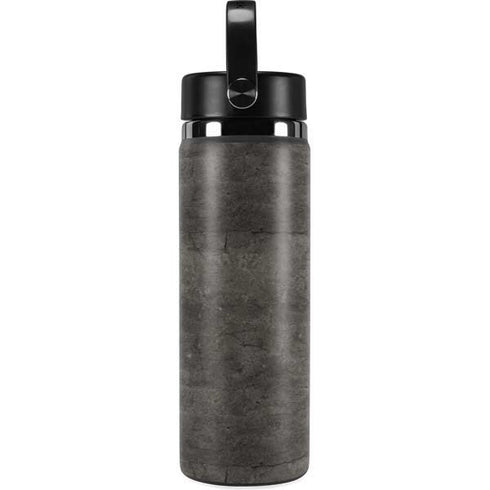 Dark Iron Grey Concrete Hydro Flask 20oz Wide Mouth Skin
