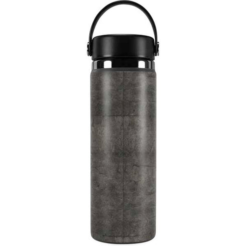 Dark Iron Grey Concrete Hydro Flask 20oz Wide Mouth Skin