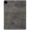 Dark Iron Grey Concrete iPad Pro 12.9in (2020) Clear Case