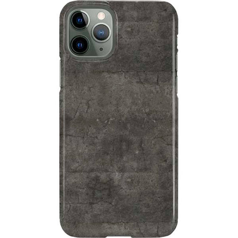 Dark Iron Grey Concrete iPhone 11 Pro Lite Case