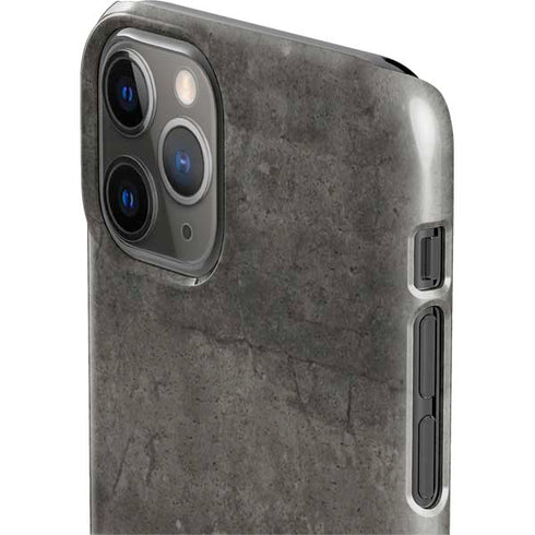 Dark Iron Grey Concrete iPhone 11 Pro Lite Case