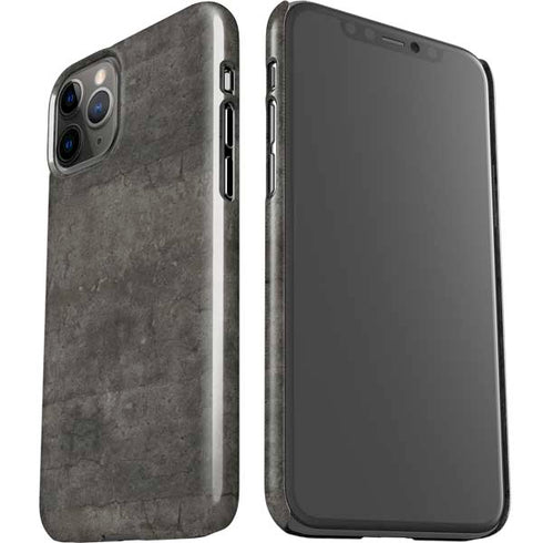 Dark Iron Grey Concrete iPhone 11 Pro Lite Case