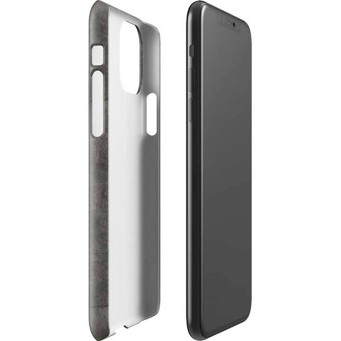 Dark Iron Grey Concrete iPhone 11 Pro Max Lite Case