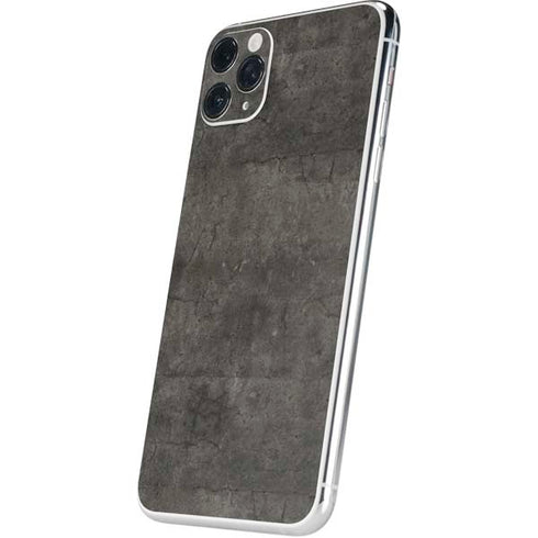 Dark Iron Grey Concrete iPhone 11 Pro Max Skin