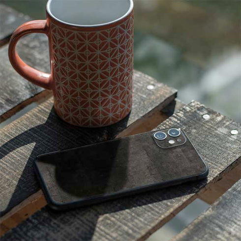 Dark Iron Grey Concrete iPhone 11 Skin