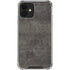 Dark Iron Grey Concrete iPhone 12 Clear Case