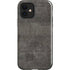 Dark Iron Grey Concrete iPhone 12 Impact Case