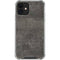 Dark Iron Grey Concrete iPhone 12 Mini Clear Case