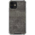 Dark Iron Grey Concrete iPhone 12 Mini Clear Case