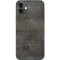 Dark Iron Grey Concrete iPhone 12 Mini Skin