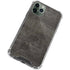 Dark Iron Grey Concrete iPhone 12 Pro Clear Case