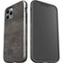 Dark Iron Grey Concrete iPhone 12 Pro Impact Case