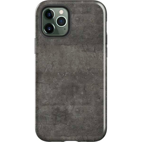 Dark Iron Grey Concrete iPhone 12 Pro Max Impact Case