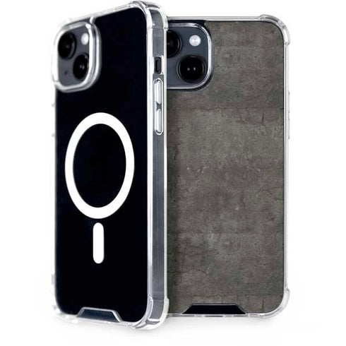 Dark Iron Grey Concrete iPhone 13 MagSafe Case