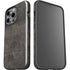 Dark Iron Grey Concrete iPhone 13 Pro Impact Case