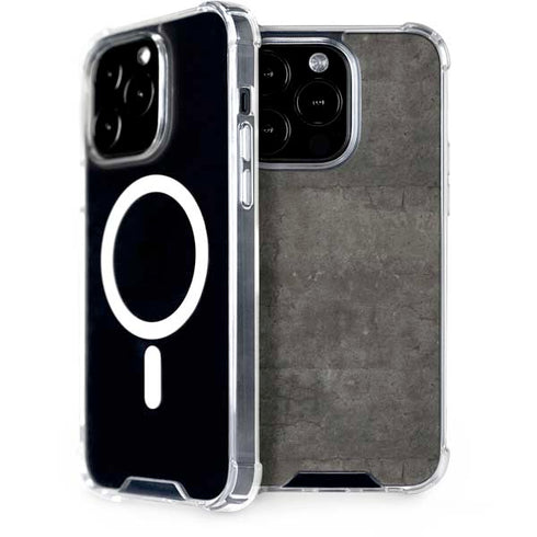 Dark Iron Grey Concrete iPhone 13 Pro MagSafe Case