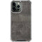 Dark Iron Grey Concrete iPhone 13 Pro Max Clear Case