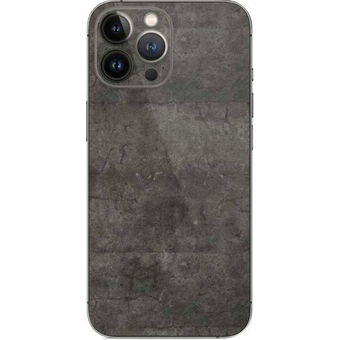 Dark Iron Grey Concrete iPhone 13 Pro Max Skin