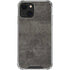 Dark Iron Grey Concrete iPhone 15 Plus Clear Case