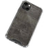 Dark Iron Grey Concrete iPhone 15 Plus Clear Case