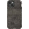 Dark Iron Grey Concrete iPhone 14 Impact Case