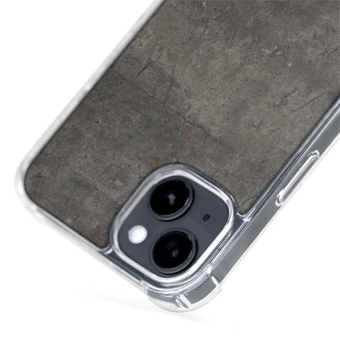 Dark Iron Grey Concrete iPhone 15 Plus MagSafe Case